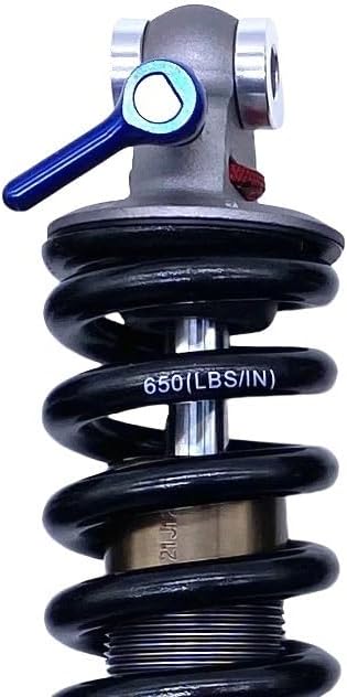 Motorcycle Shock Absorber Spring Bicycle Rear Shock Absorber Lithium Electric Upgraded Shock Absorber Oil Pressure Damping Rear Shock Absorber