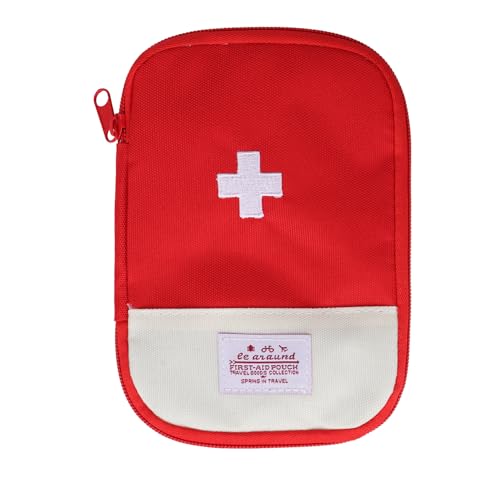 Medikamententasche 4-tlg. Set - Reiseapotheke & Erste Hilfe Organisation In 4 Farben