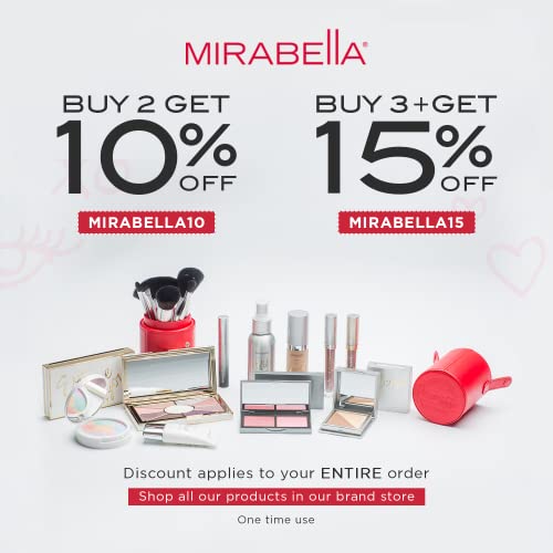 Mirabella Beauty Blush Duo, Sweetheart/Babe (Matte Rosy Mauve/Mid-Tone Beige) - Mineral Pressed Powder For Cheeks - Professional, Compact & Easy-To-Apply Facial Makeup, Paraben & Talc-Free #TOP5