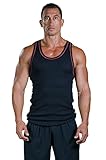 Pitbull Gym 2x1 CONTRAST RIB Post Workout Tank