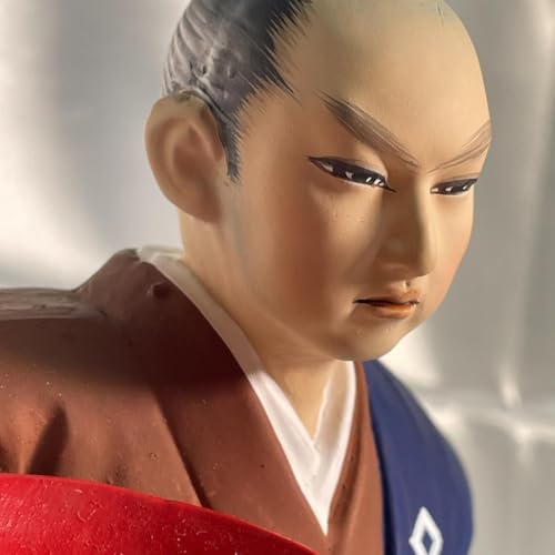 日本人形 置物 博多人形 陶器 武士 武将 レトロ ヴィンテージ インテリア