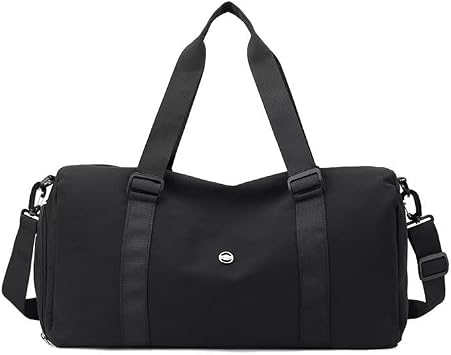 Yoga Gym Bag for Women | Separate Shoes Compartment & Wet/Dry Pockets | Adjustable Yoga Mat Holder | Large Capacity Sports Tote
