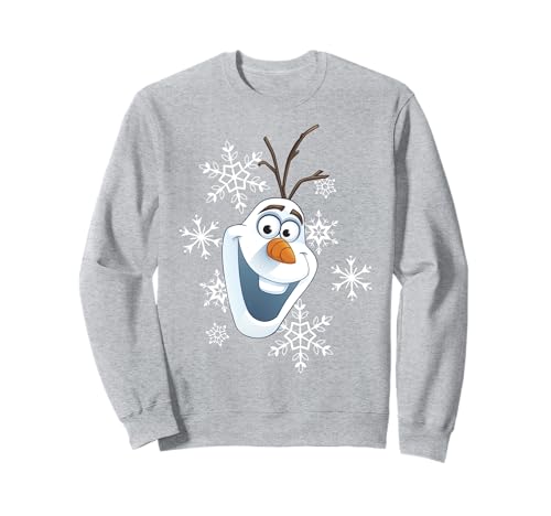 Disney Frozen Olaf Smile Snowflake Christmas Sweatshirt