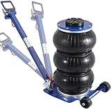 Construit pour Durer : Nous avons porté la durabilité à un niveau supérieur ! Notre cric pneumatique est doté d'un coussin en caoutchouc plus épais et antidérapant qui offre une plus grande surface de contact pour une répartition plus uniforme de la force. De plus, le coussin gonflable épais à trois couches et le processus de pulvérisation électrostatique antirouille sur la base garantissent la durée de vie. Comptez sur ce cric robuste et solide pour des performances fiables à long terme.