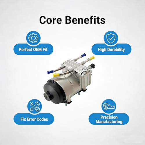 Lalf 6C3Z-9G282-C Diesel Fuel Pump Assembly For Ford F250 F350 F450 F550 SUPER DUTY Excursion Replace 6C3Z9G282C PFB-101. by Hencing - Image 2