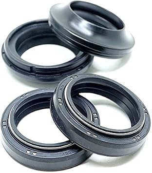 for Yamaha Virago 250 V-Star XV250 XV 2002-2018 Front Fork Oil Seals Dust Wiper Kit Color Oil and Dust Seals