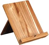 Kesper Tablet-und Kochbuchhalter, Holz, Braun, 18 x 23 x 19 cm