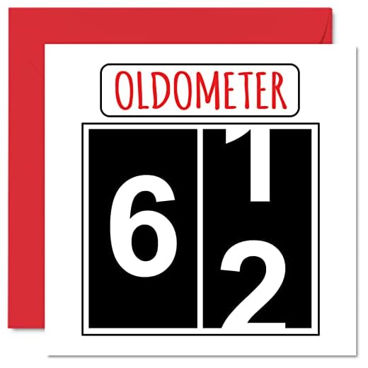 Divertidas tarjetas de cumpleaños de 62 para hombres y mujeres, olómetro, tarjeta de feliz cumpleaños para papá, mamá, abuelo, niñera, abuela, tía, 145 mmx145 mm, tarjeta de felicitación de 62 años