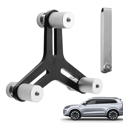 Kustimantu Limas de anillo de pistón, kit de reparación multifuncional para anillos de pistón, kit de herramientas, dispositivo de medición preciso para pruebas de compresión de cilindros