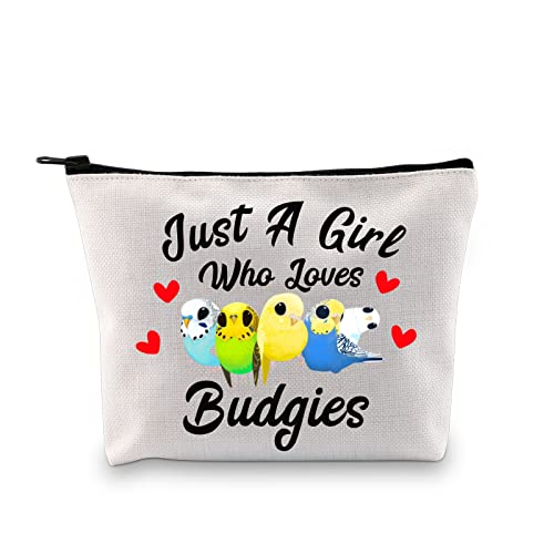 G2TUP Budgie Lover Makeup Bag