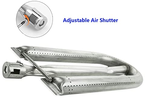 Htanch Sn2461 (3-Pack) Sa2461(3-Pack) 16Ga Stainless Steel Heat Plate Burner And Electrode Replacement For American Outdoor Grill 24Nb, 24Ng, 24Np, 24Pc, 36Nb, 36Pc And Dyna-Glo Dcp480Csp #TOP3