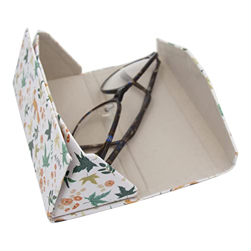 Image of Real Sic Glasses Case for Men and Women - Magnetic Folding Hard Shell Sunglass Holder - Inspired by Adorable Animals