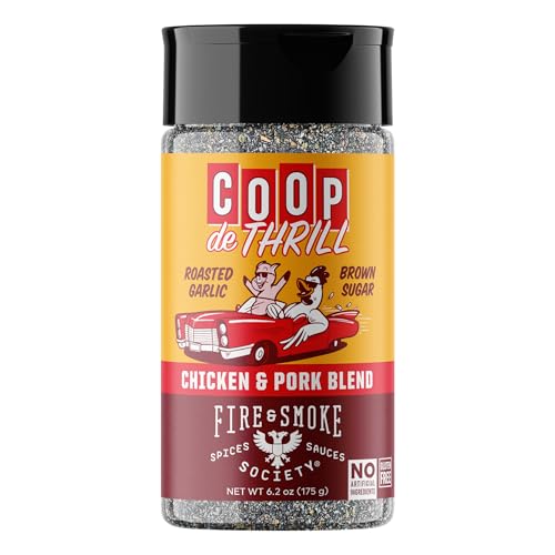 Fire & Smoke Society Coop de Thrill BBQ Seasoning 6.2 oz