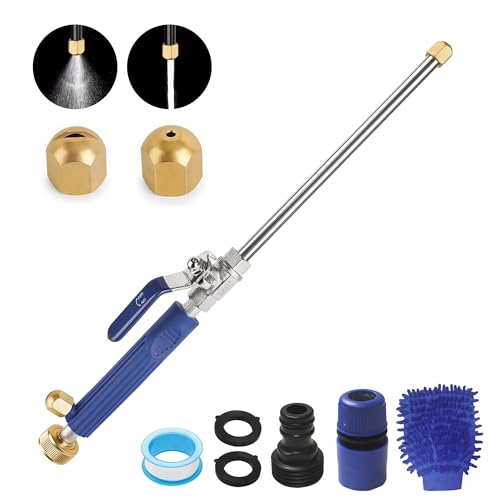 Jet Nozzle High Pressure Hose Nozzle for Garden Hose，Hydro Jet Nozzle Power...
