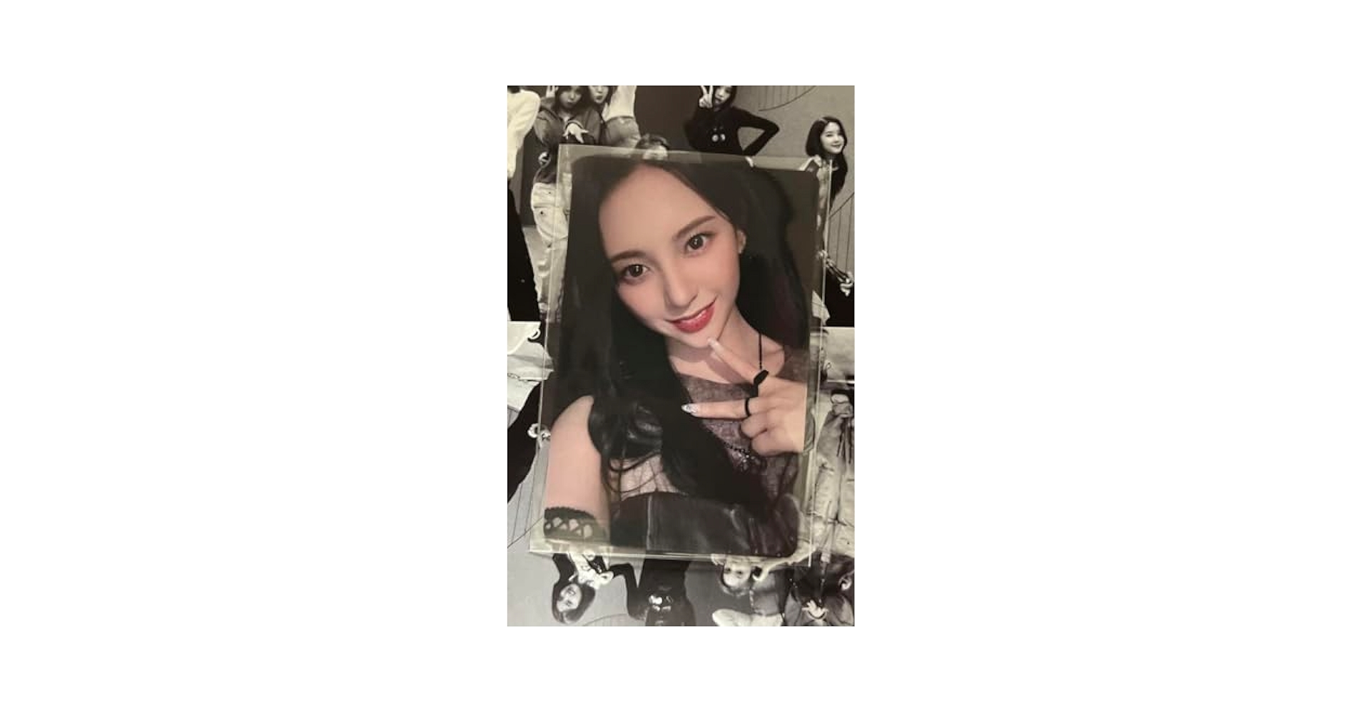 kep1er マシロ　トレカ　本国ペンミ　フーディ　猫耳　madein 元Kep1erマシロ、新グループ「MADEIN」所属後日本初の公の場 再