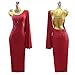 ONUYGCFH Women's Latin Dance Dress Adult Professional Ballroom Competition Dancewear Backless Tango Salsa Dancing Outfit,Red,S