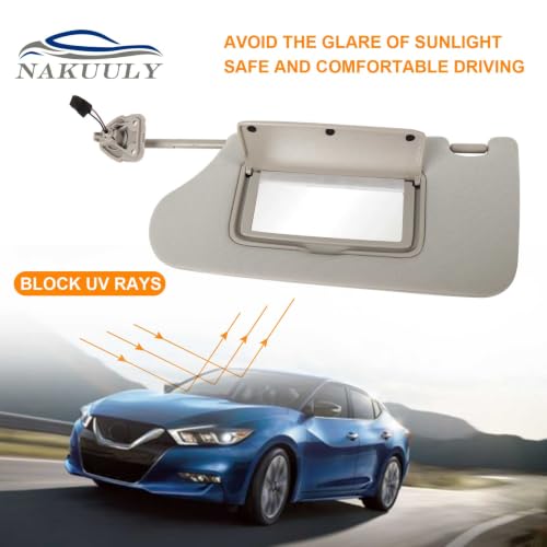 Driver Side Visor for Nissan Altima