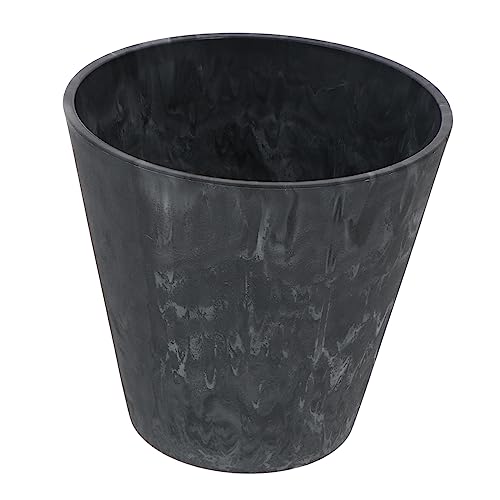 KONTONTY Maceta De Flores De Duradera Diseño Simple y Elegante para Decoración De Hogar Balcón y Jardín Azulado