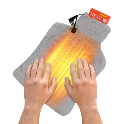 Soulager crampes et douleurs menstruelles avec la bouillotte eau chaude USB réglable