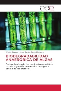 Paperback Biodegradabilidad Anaeróbica de Algas [Spanish] Book