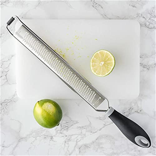 Ralador Culinário Zester Profissional Inox Queijos Cítricos