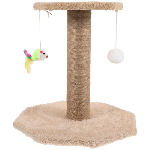 Rascador para Gato de Sisal con Bola para Interior miniatura 1