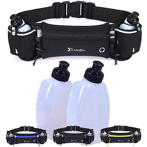 Cinto de Hidratação Lorben Corrida Ciclismo com 2 Garrafas d´água Esportes GT6243 (PRETO)