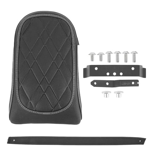 Asiento trasero para BMW R18 2020-2024 con cojín grueso negro tipo B