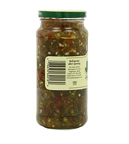 Giuliano's Specialty Foods - Jalapeno Spread - Pepper and Onion - Case of 6 - 16 oz.