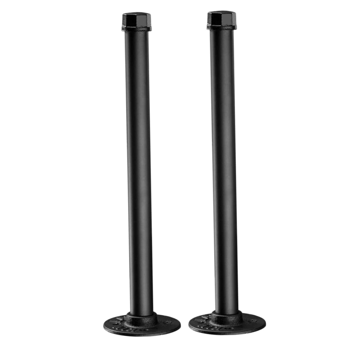 Supports de montage pour étagères flottantes industrielles équerres murales rustiques x2