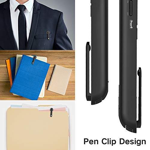 Wireless Presenter Remote, Presenter clicker with Green Light,Updated Presentation Remote 2.4GHz PowerPoint PPT Clicker for Classroom, Lecture Hall, Conference Room, Exhibition Hall, etc. (Black)
