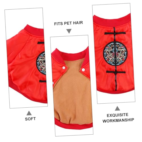 Disfraz para perro Beaupretty abrigo algodón cálido talla L miniatura 7