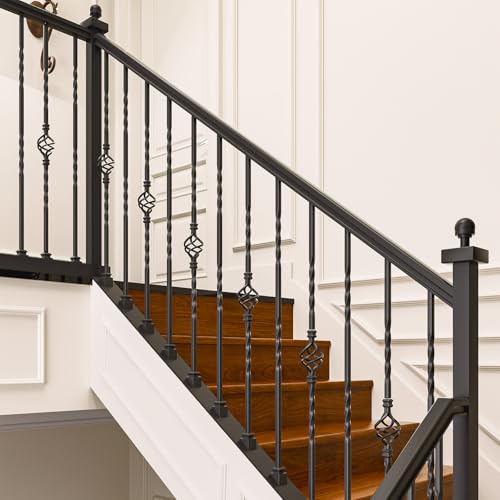 Fixation escalier incliné sans soudure avec connecteurs balustres en acier