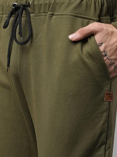 Image of Rigo Round Neck Full Sleeve Terry Track Suit For Men | Regular Fit Plus Sizes Tracksuit for Men's | Co-ord Set For Men