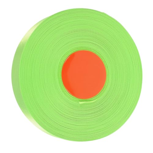 OSOLADY 1rotolo Nastro Di Marcatura Fluorescente Nastro Di Avvertimento Non-adesivo Per Segnalazione Sicura Di Aree Pericolose e Confini Esterni Resistente e Riutilizzabile