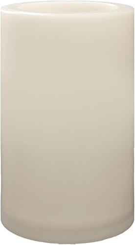 Miniatura 7 de 2 velas LED sin flama de pilas impermeables para exteriores con temporizador luz nocturna parpadeante de resina plástica para decoración del hogar