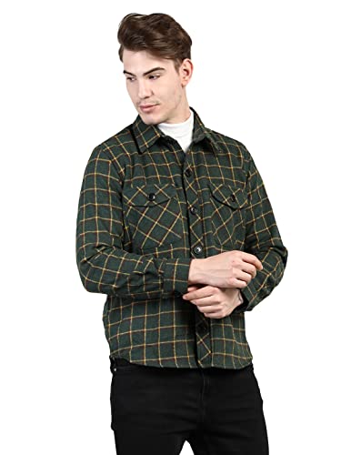 Image of CHKOKKO Men's Polyester Regular Jacket