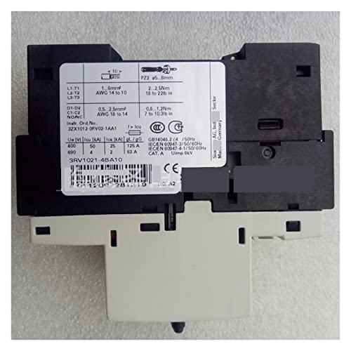 Reemplazo del Interruptor de protección del Motor 3RV1021 para mantenimiento industrial 2