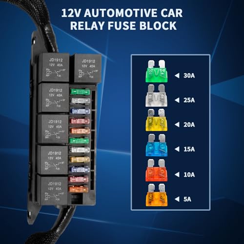 Relais de voiture 12V boîtier de rechange pour RAM et SUV