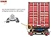 Mytee Products (4 Pack Sea Rail Shipping Container Manual Twist Lock - Dovetail Style - Used to Secure Shipping Containers to Flat Surfaces/Ground