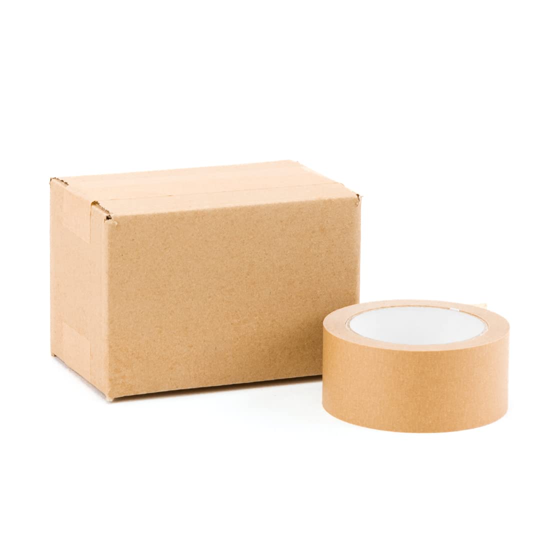 Confezione da 25 Scatole di Cartone Rinforzato con Pareti Singole, 15x10x10 cm - Prodotto nell'UE con Cartone Riciclato, Resistente per Spedizioni, Stoccaggio e Traslochi