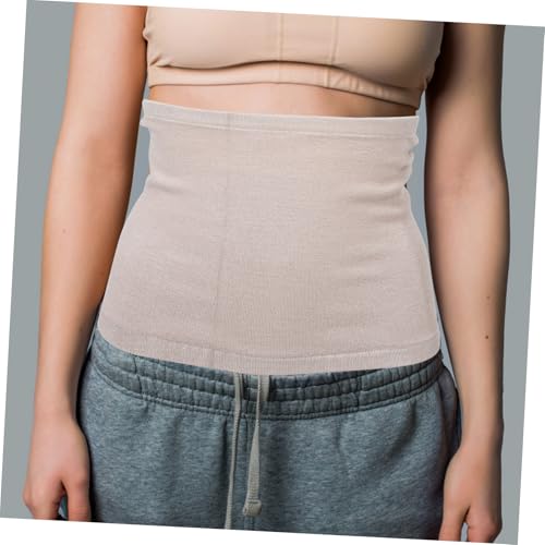 Faja lumbar para mujer KESYOO de algodón color caqui miniatura 5