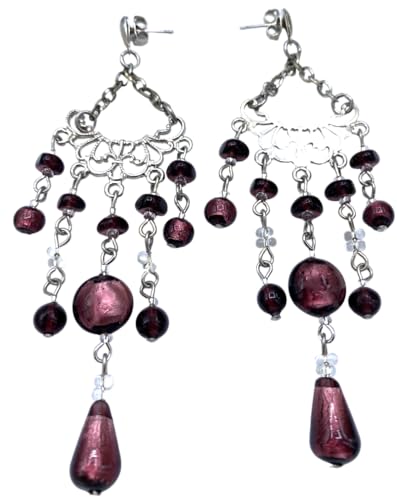 Boucles d'oreilles Murano Antica Murrina Ventiana le cadeau idéal pour femme