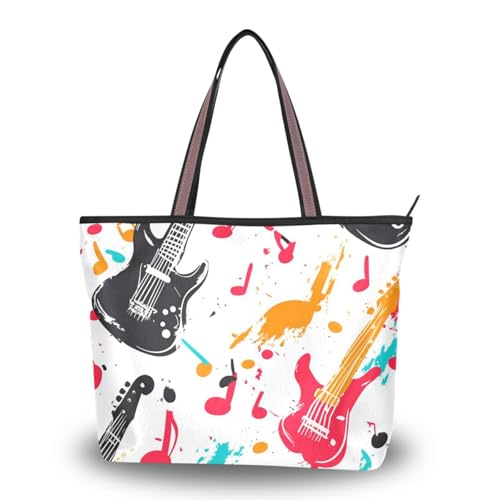 Sac en tissu de soie blanc musical avec fermeture éclair pour vos sorties en ville