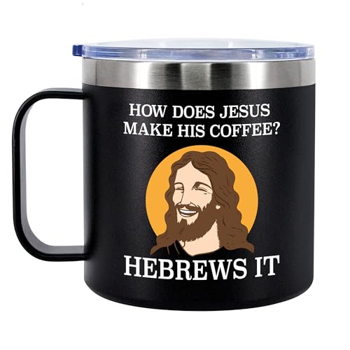 How Does Jesus Make His Coffee Hebrews it Funny Christian