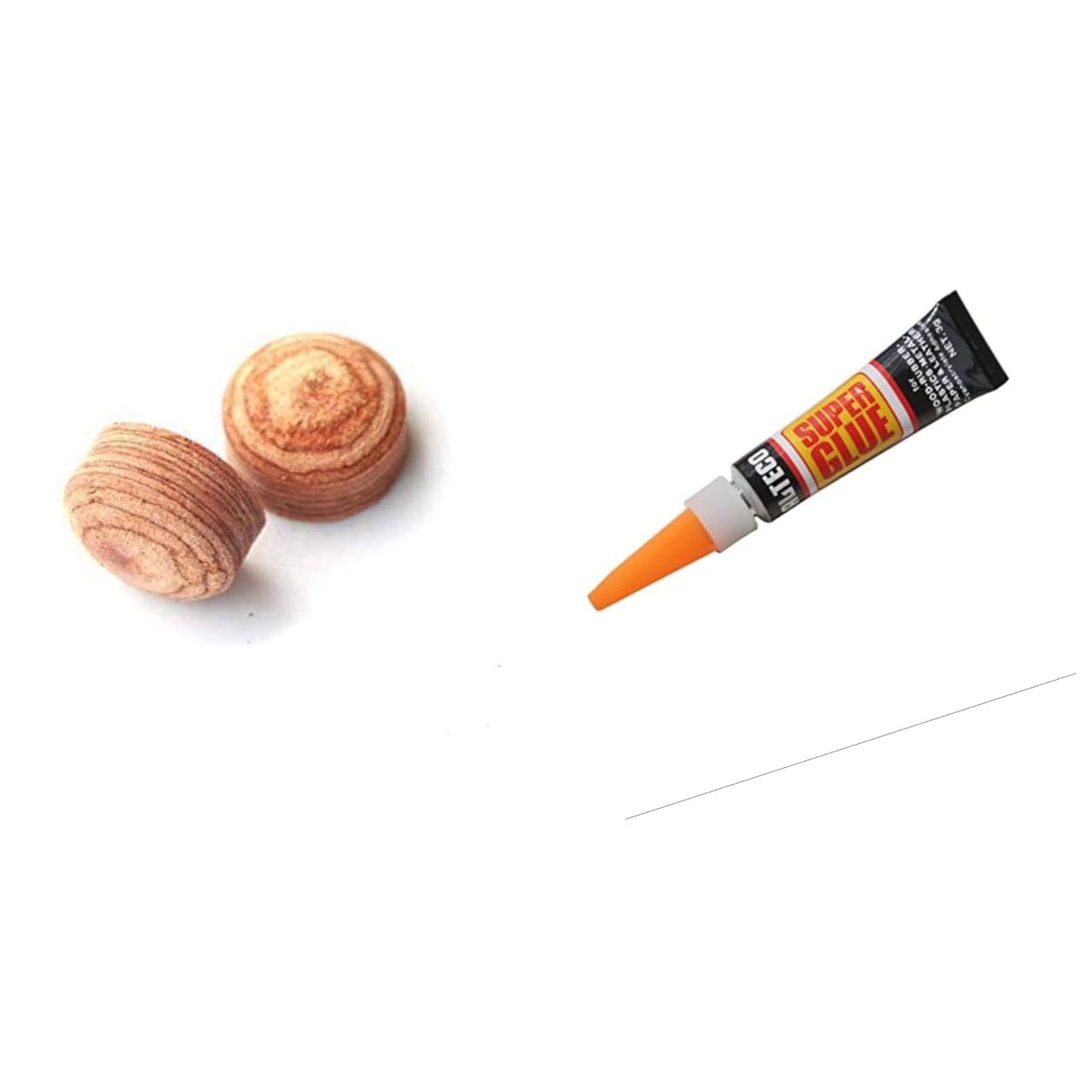 ABA Layered Billiard and Snooker Leather Cue Tip Professional for Snooker and Pool Cue Stick (10mm, 2Pcs Tip with Glue)-picture-28