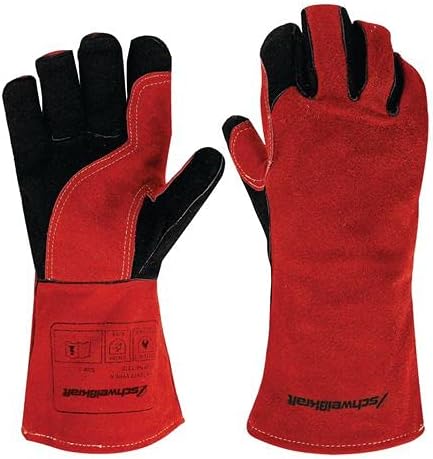 Schweißkraft Welding glove size XL especially suitable for protective gas with double layer on palm