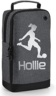 beyondsome Girls Personalised Football Boot Bag
