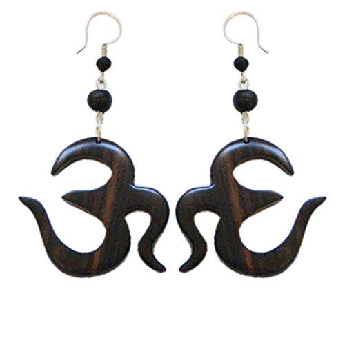 Chic-net pendientes de madera de sono, OM, acero inoxidable Servicio