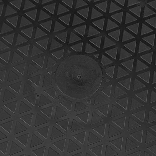 Estink Plateau Tournant Rotatif, 25.4 cm, Support en Plastique à 360 Degrés, Capacité 100 kg, Présentoir Pivotant Polyvalent